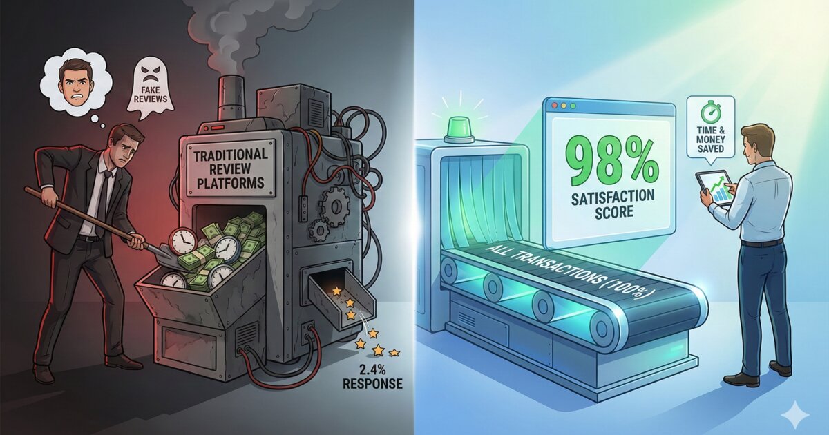 Visual representation of the real costs and hidden expenses of review management